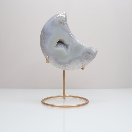 Druzy Agate Moon | P