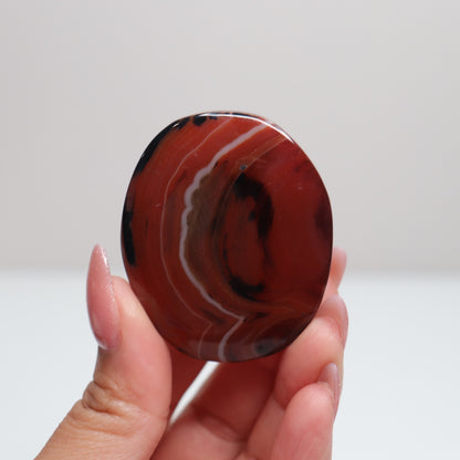 Sardonyx Palm Stone 54