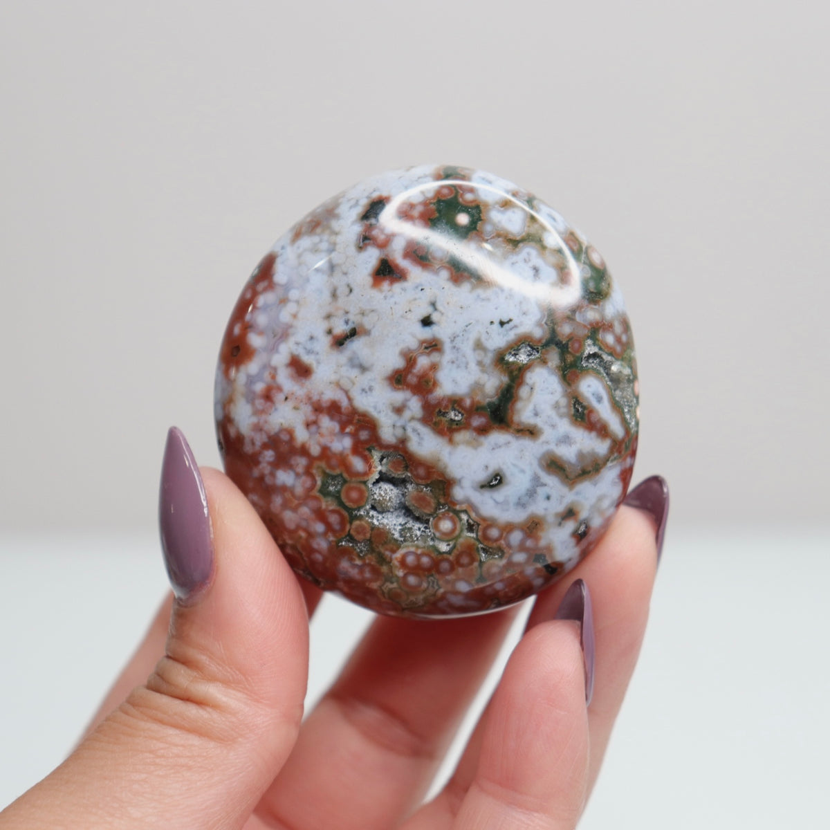 Ocean Jasper Palm Stone 115