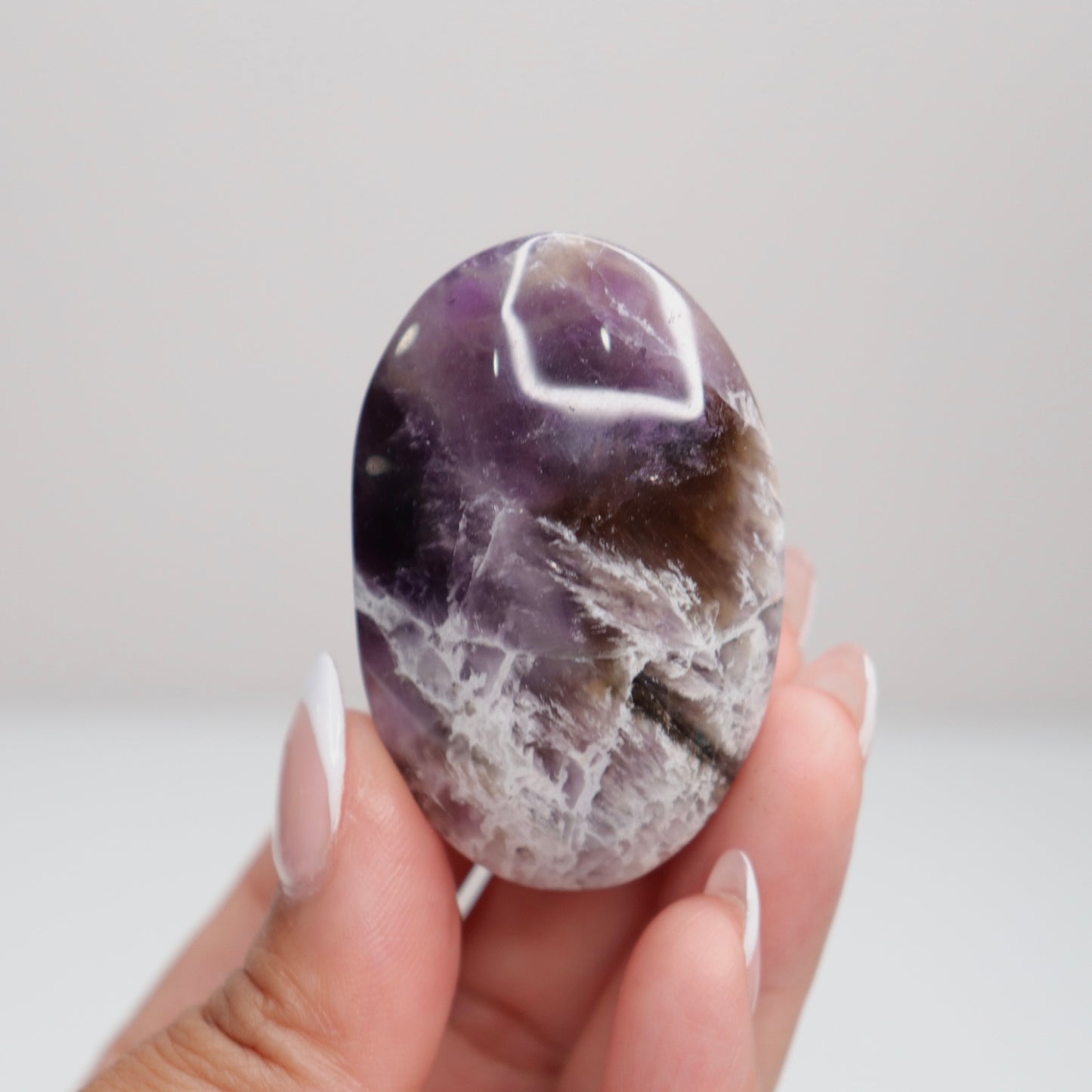 Dream Amethyst Palm Stone I