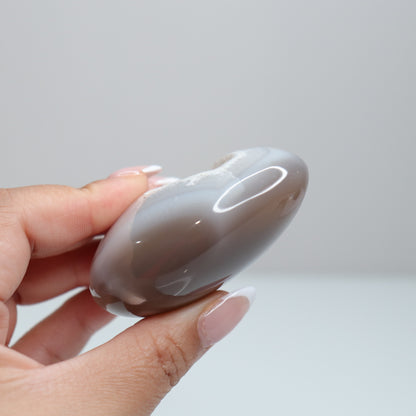 Druzy Agate Palm Stone