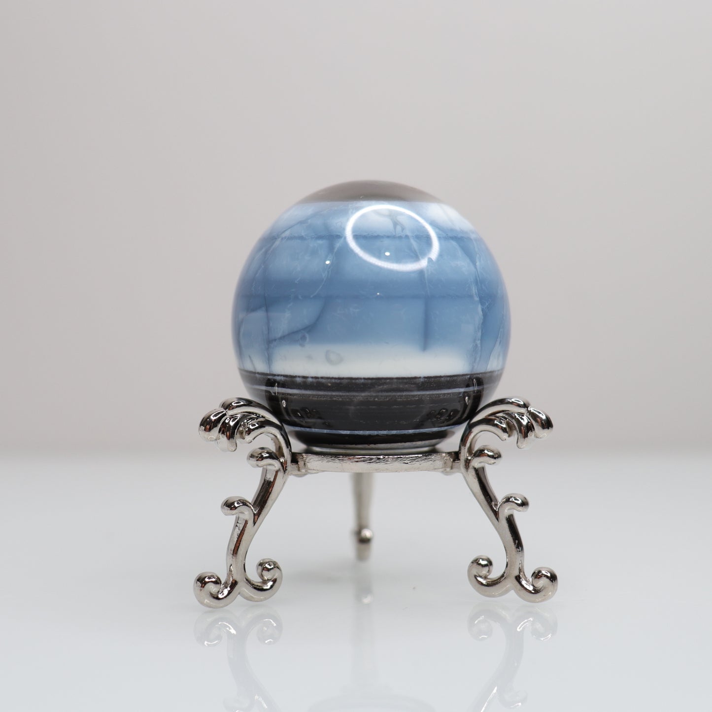 Blue Opal Sphere 3