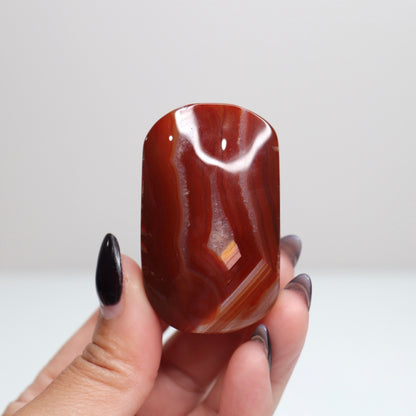 Carnelian Palm Stone | 129