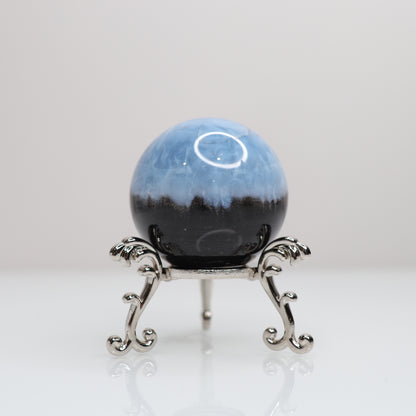 Blue Opal Sphere 4