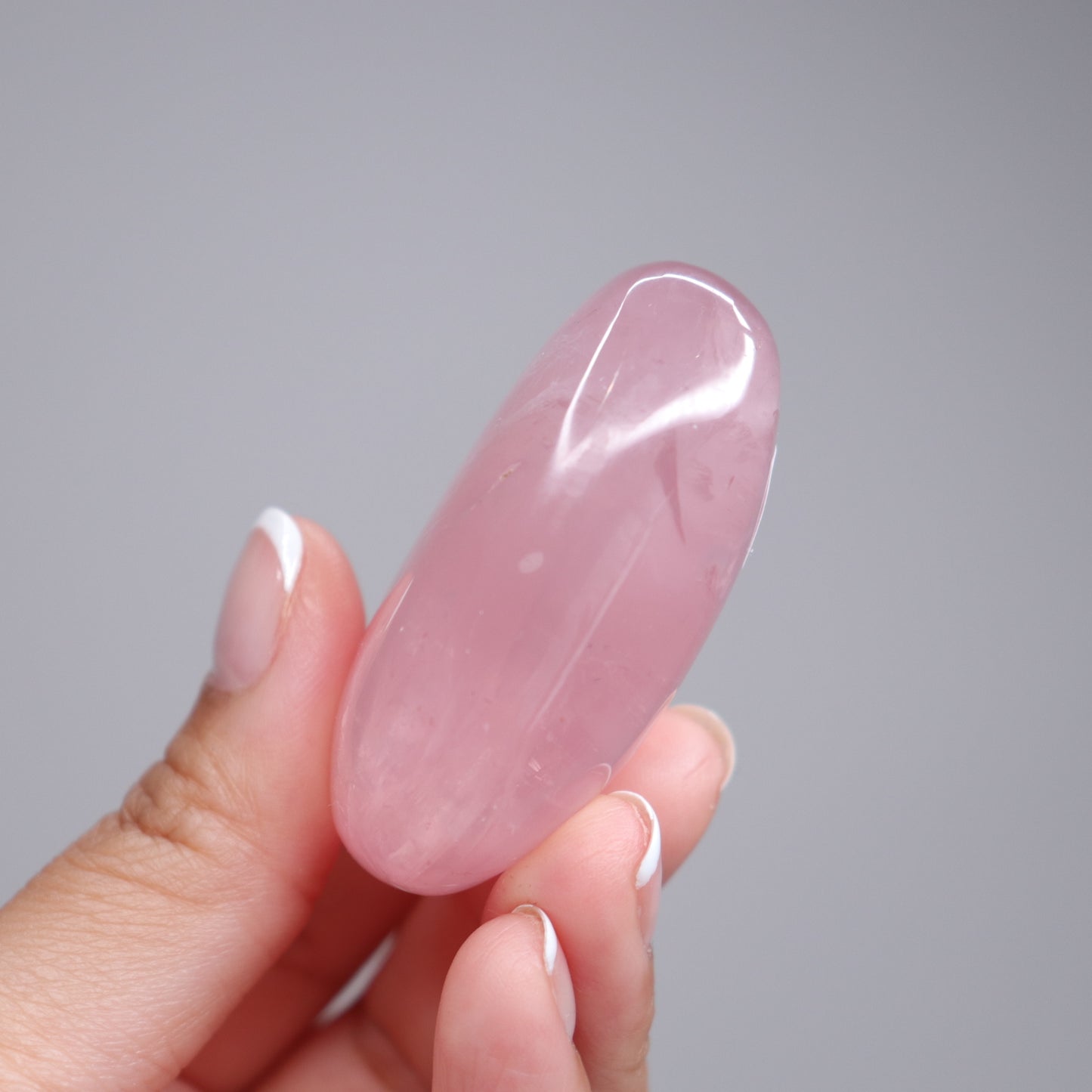 Rose Quartz Palm Stone w/Stars | 2