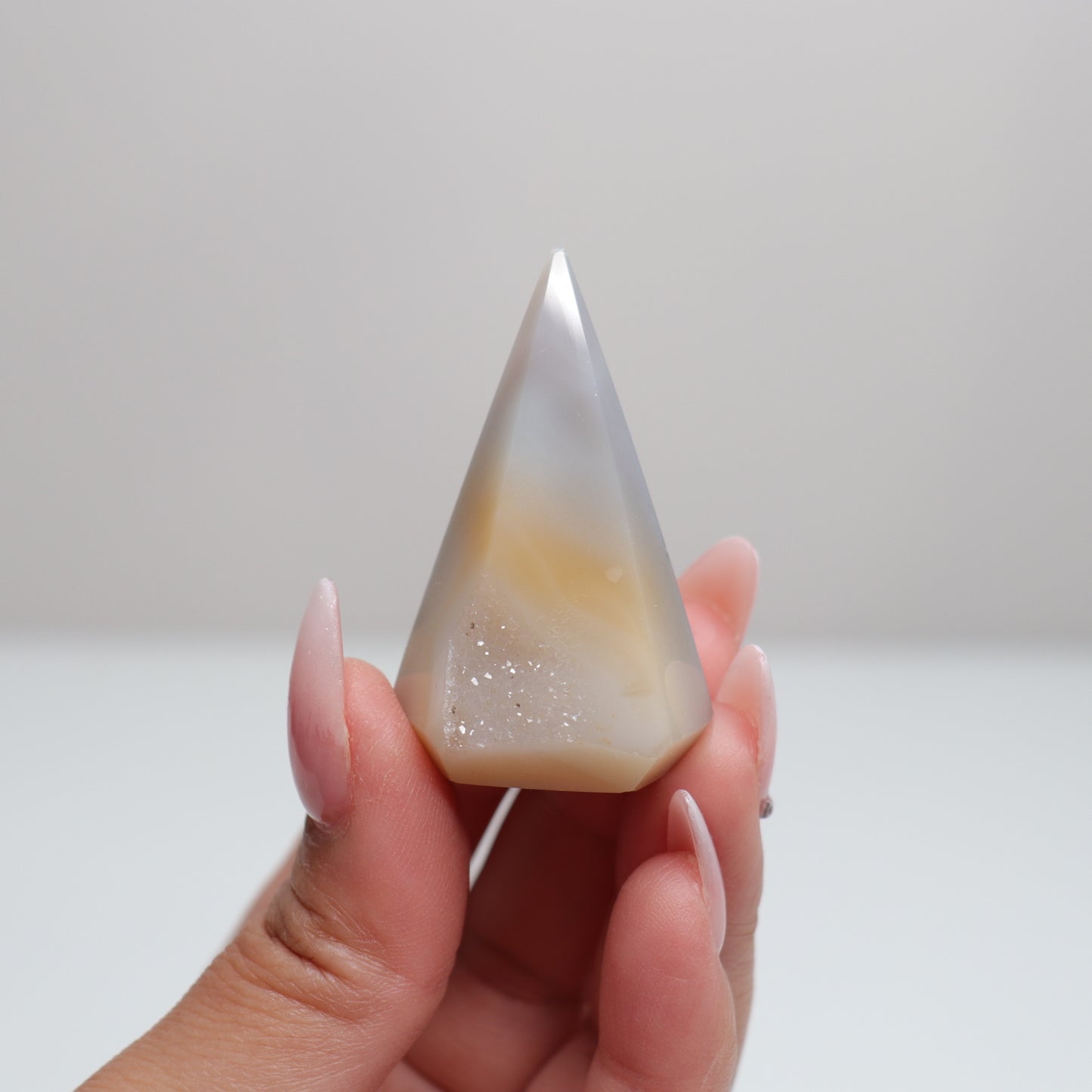 Druzy Agate Diamond 114