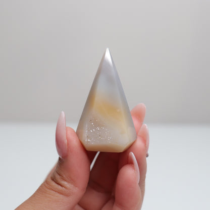 Druzy Agate Diamond 114