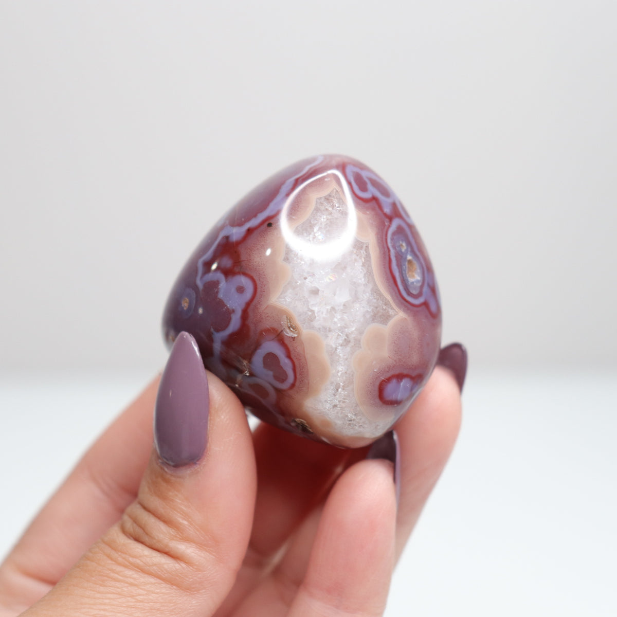 Malawi Agate Palm Stone 020