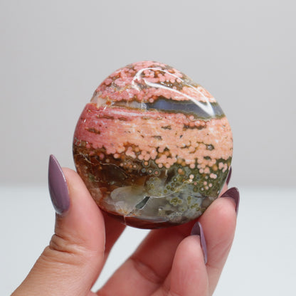 Ocean Jasper Palm Stone 109*