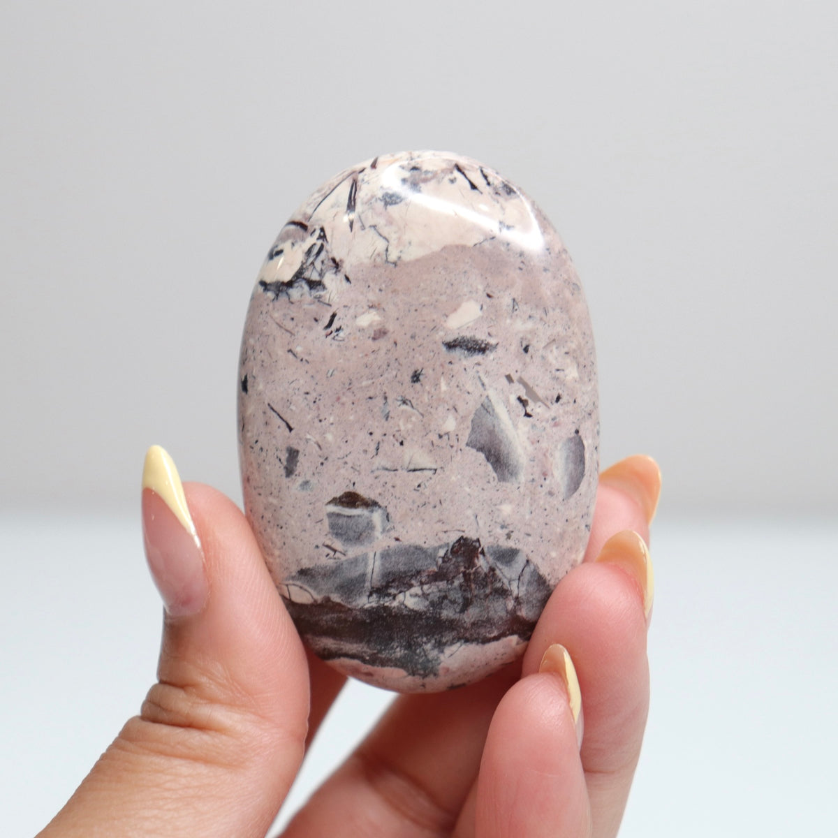Porcelain Jasper Palm Stone 12