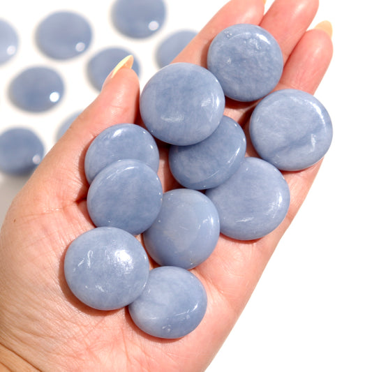 Angelite Mini Flat Stones