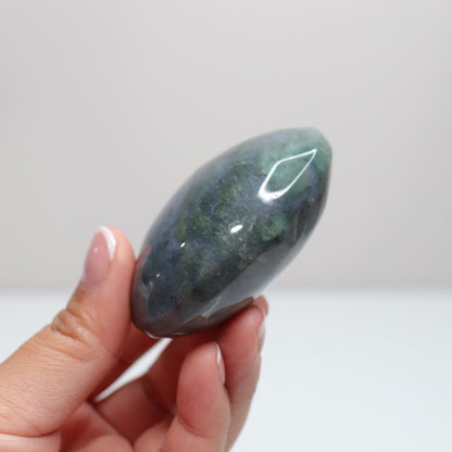 Moss Agate Palm Stone | 56