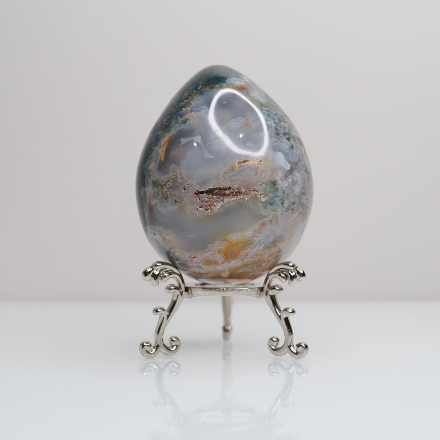 Moss Agate Egg | 27