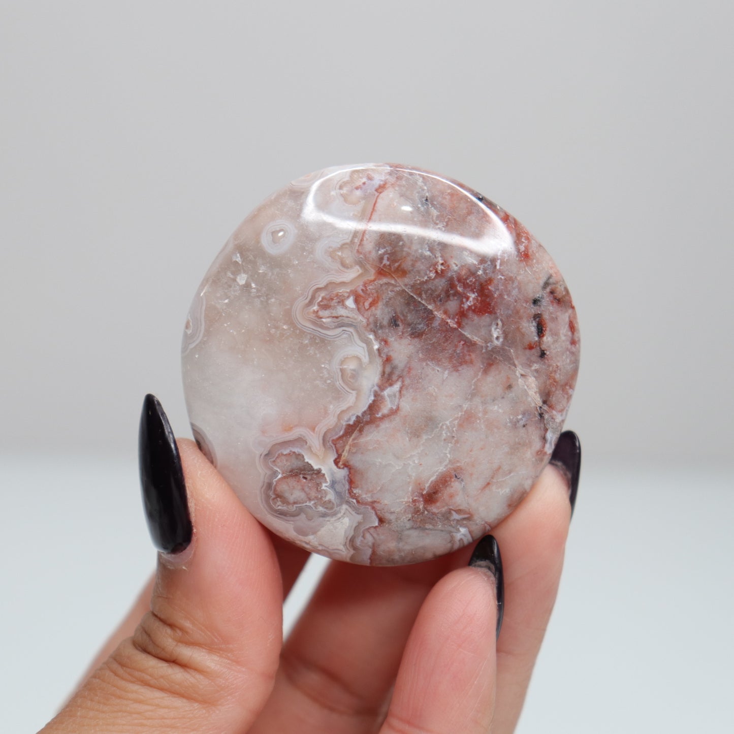 Sangria Agate Flat Stone | 28