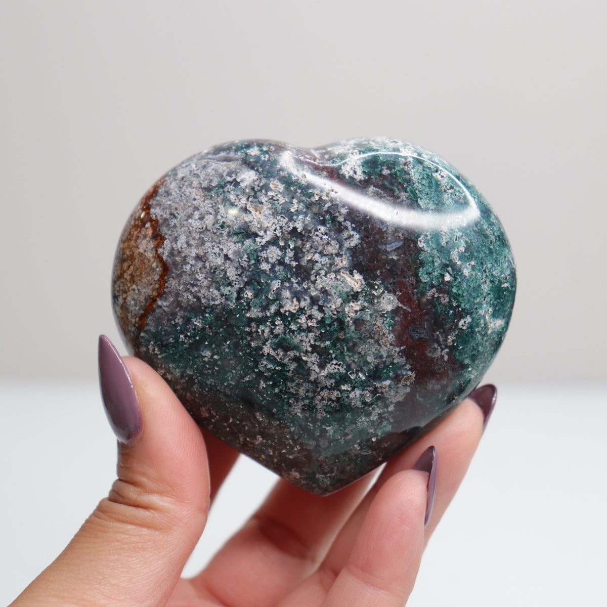 Ocean Jasper Heart 132