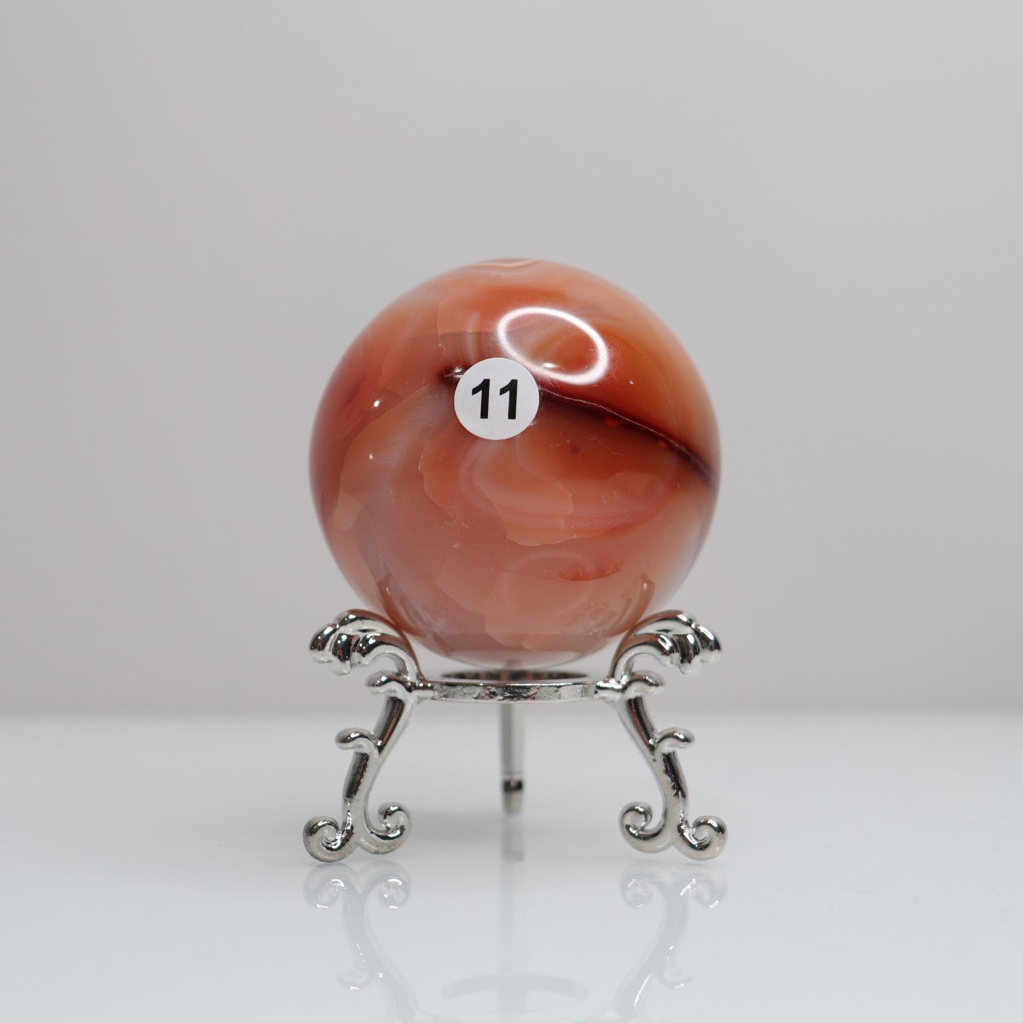 Carnelian Sphere 11