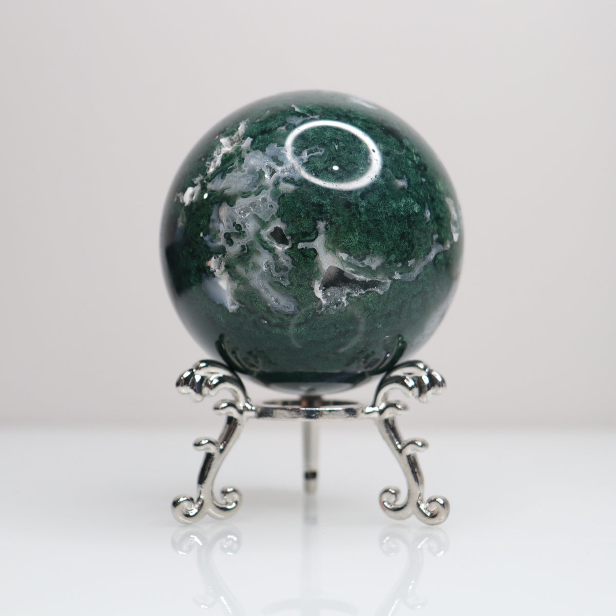 Moss Agate Sphere | 11