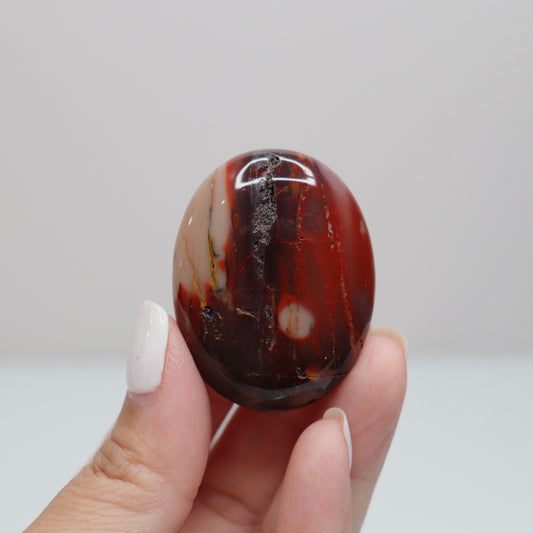 Mookaite Palm Stone | B