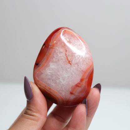 Carnelian Palm Stone 5