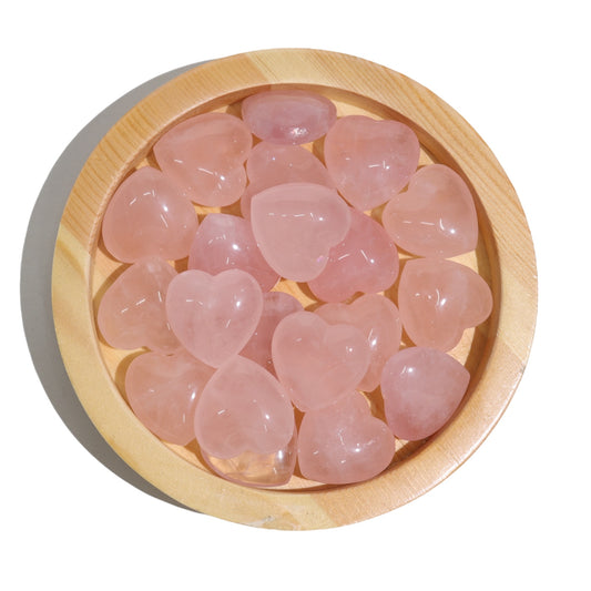 Rose Quartz Hearts