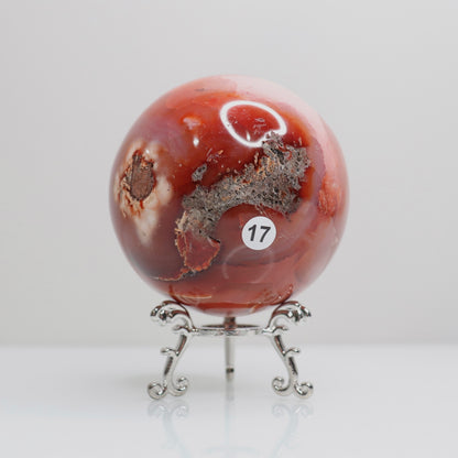 Carnelian Sphere 17
