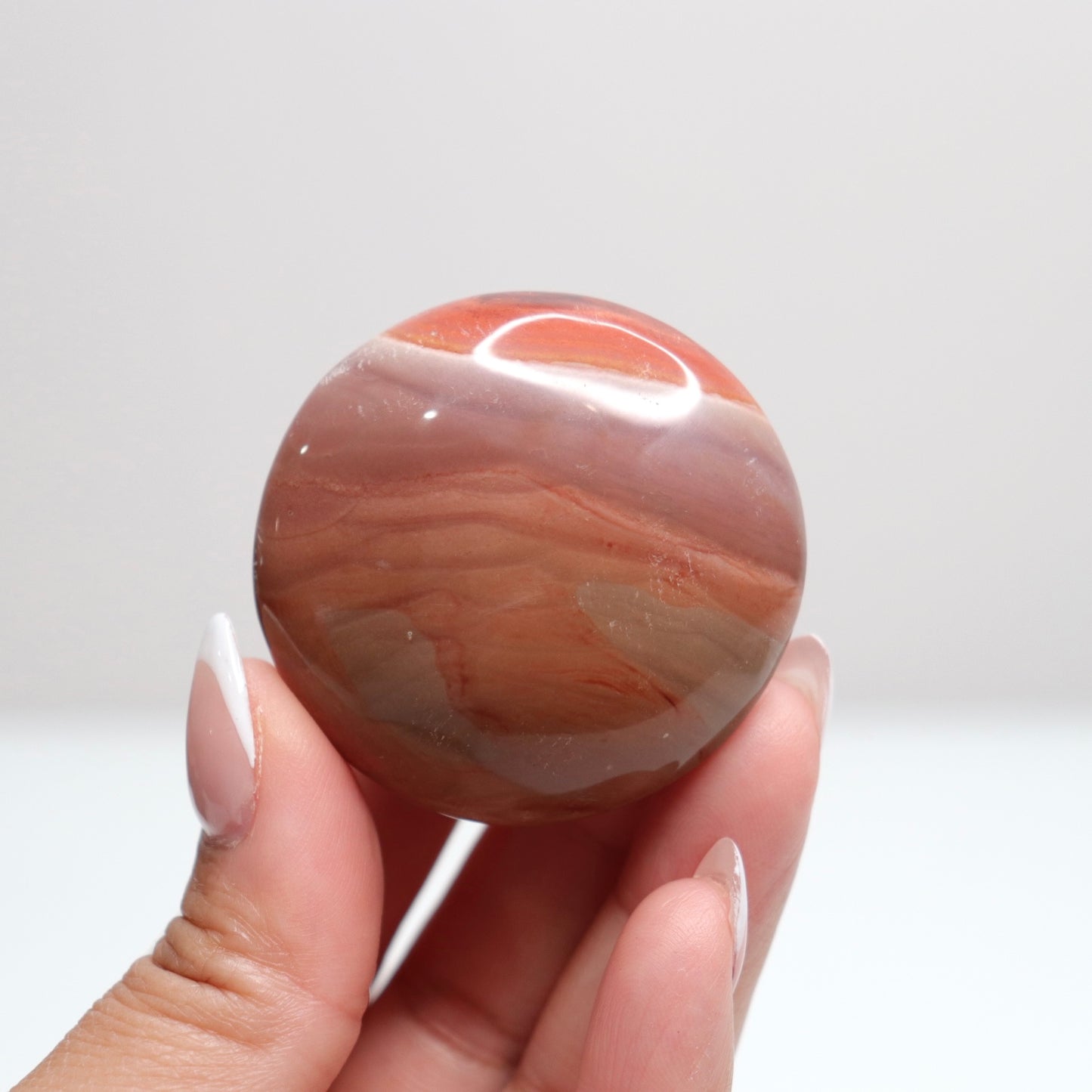 Polychrome Jasper Palm Stone | 3