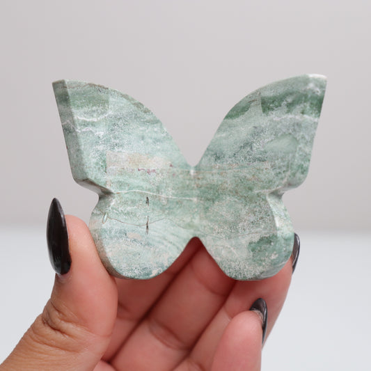 Green Sardonyx Butterly 7