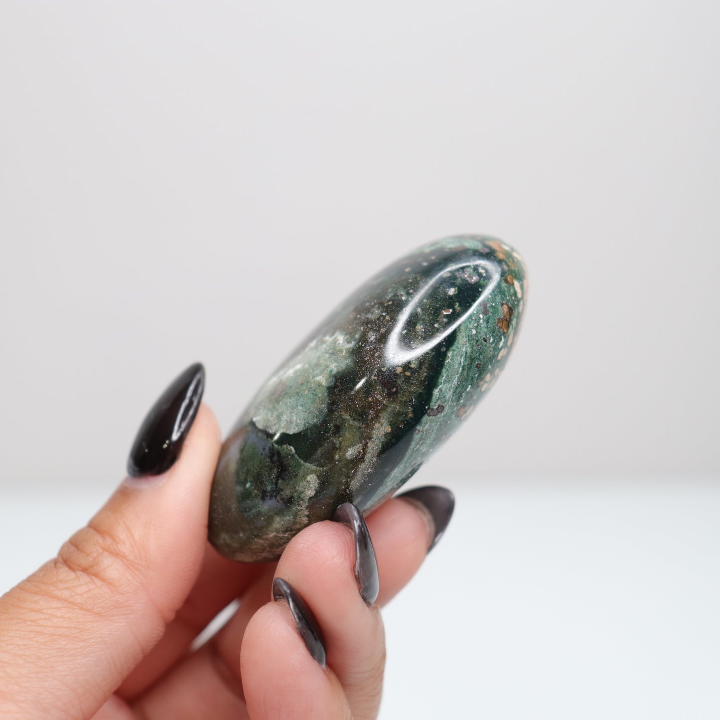 Unicorn Jasper Palm Stone 14