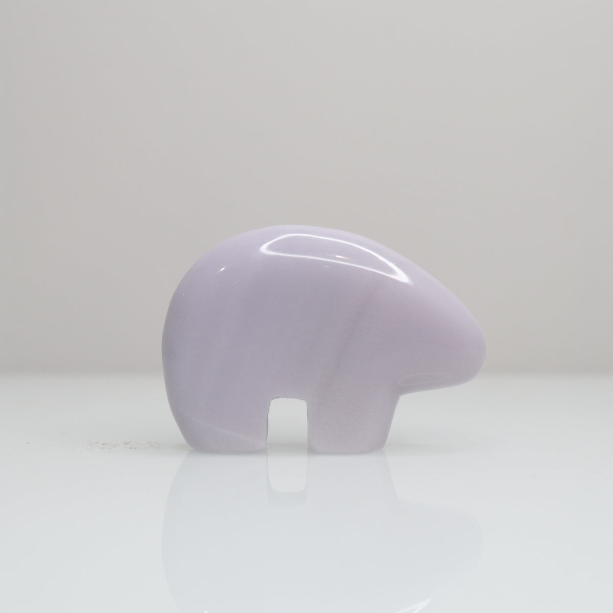 Lavender Fluorite Bear 107
