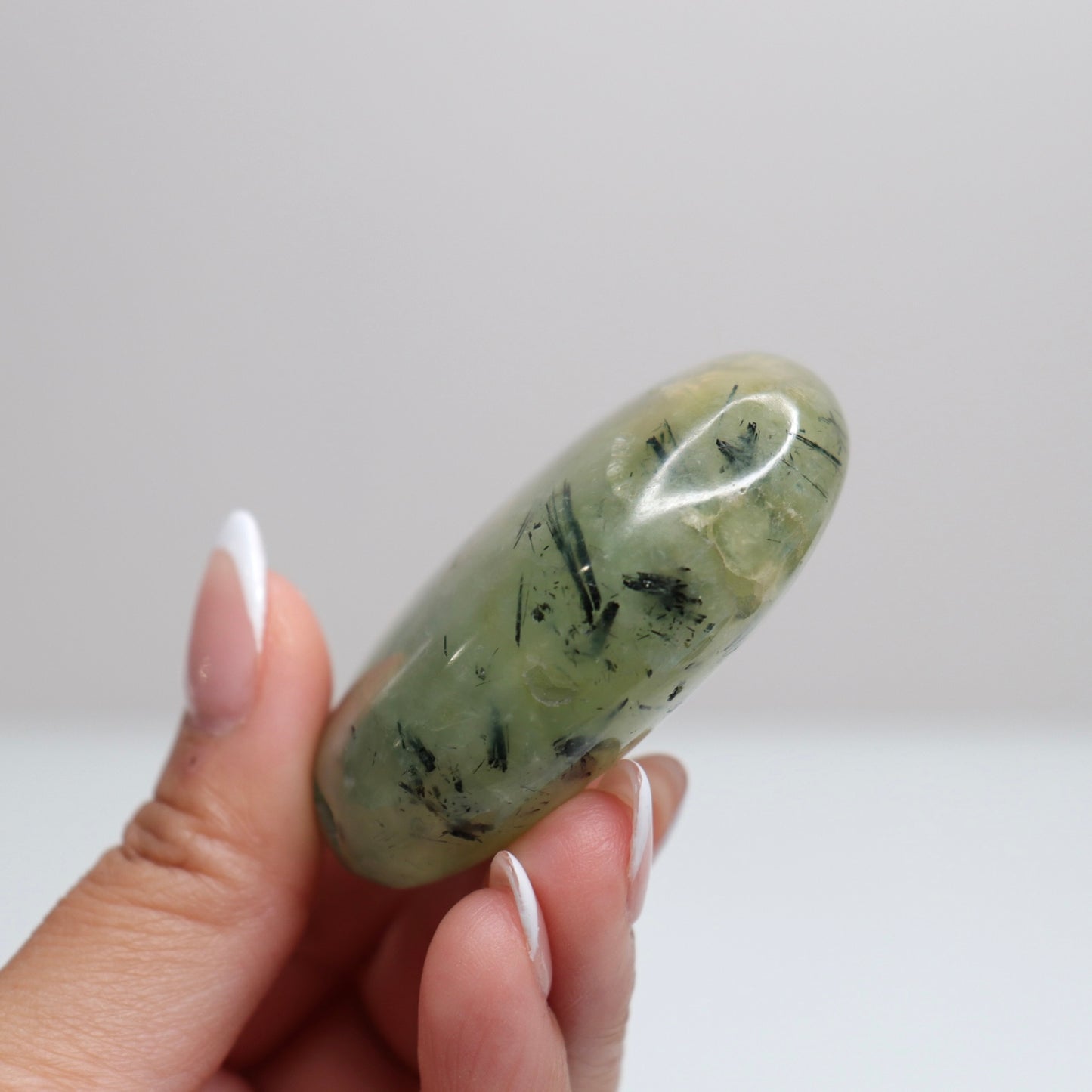 Prehnite Palm Stone 10