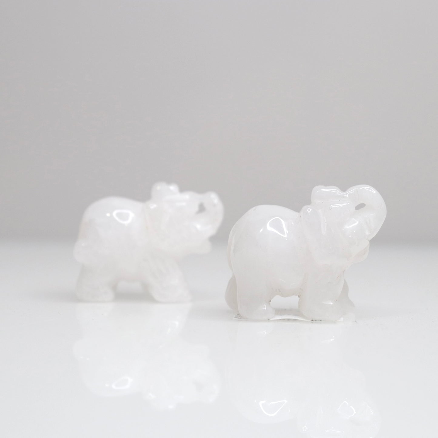 Clear Quartz Elephants | 1.5”