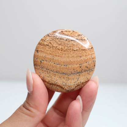 Picture Jasper Flat Stone | 34