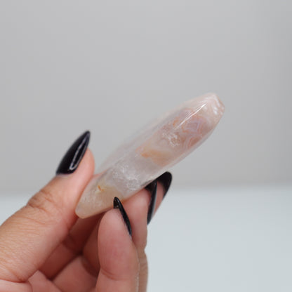 Flower Agate Heart | 51