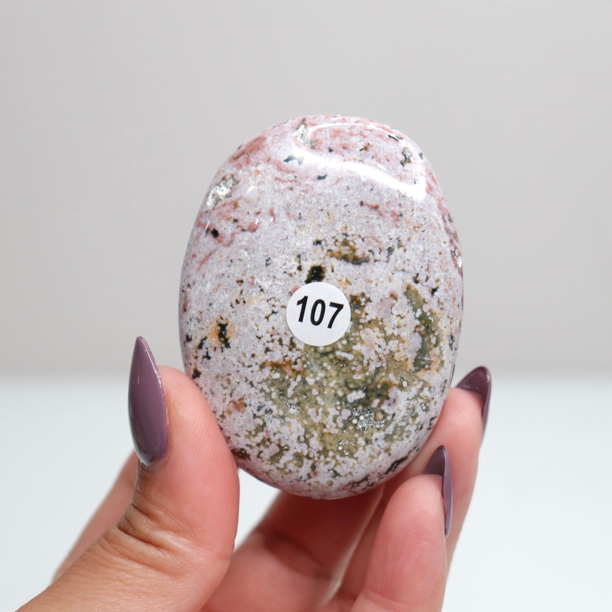 Ocean Jasper Palm Stone 107
