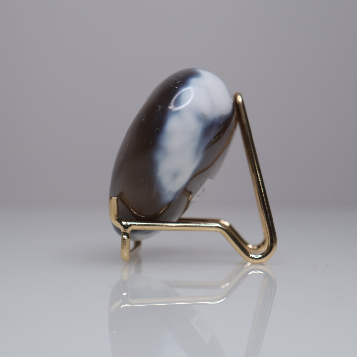 Orca Agate Heart | 2