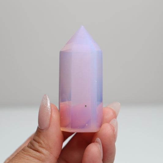 Pink Opalite Tower | Man-made*
