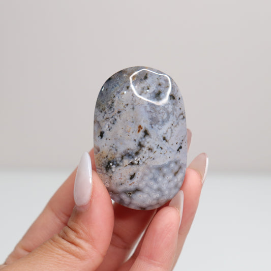 Sea Jasper Palm Stone | S