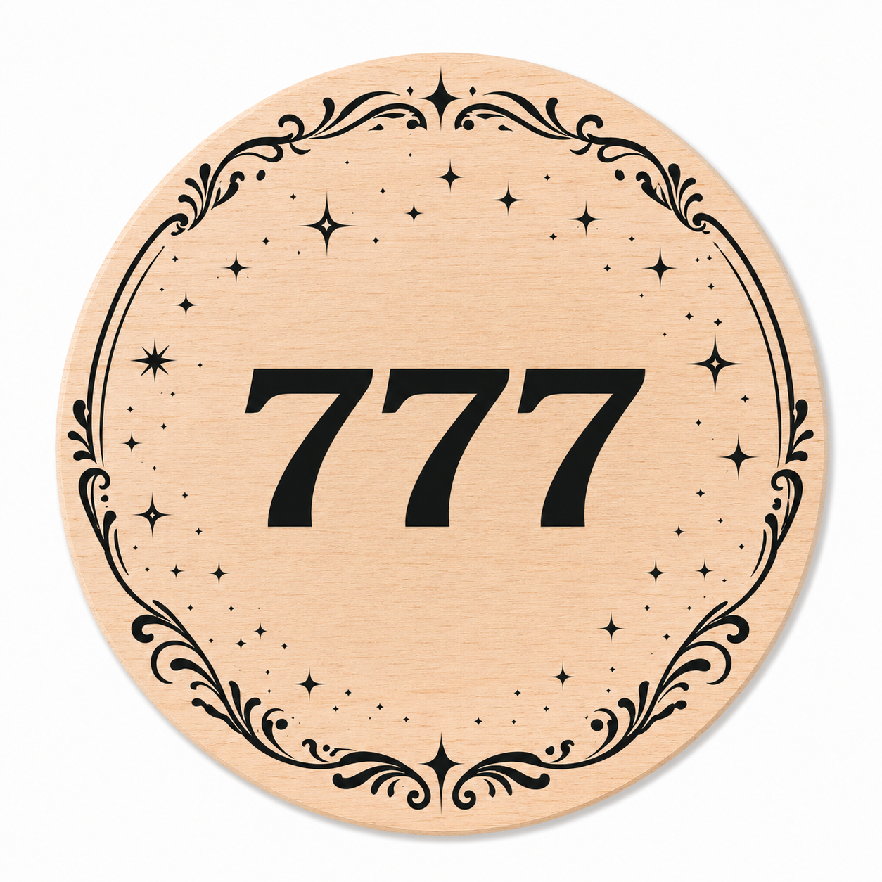 Angel No. 777 Coin