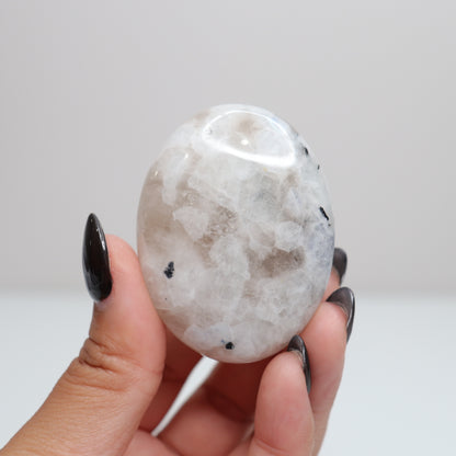 Rainbow Moonstone Palm Stone 59