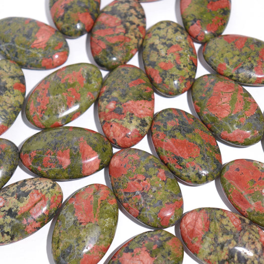 Unakite Palm Stones