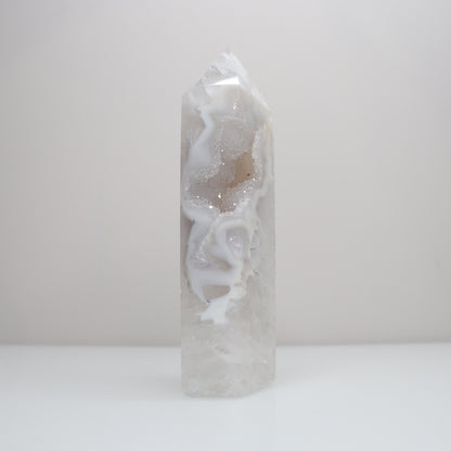 Druzy Agate Tower | C