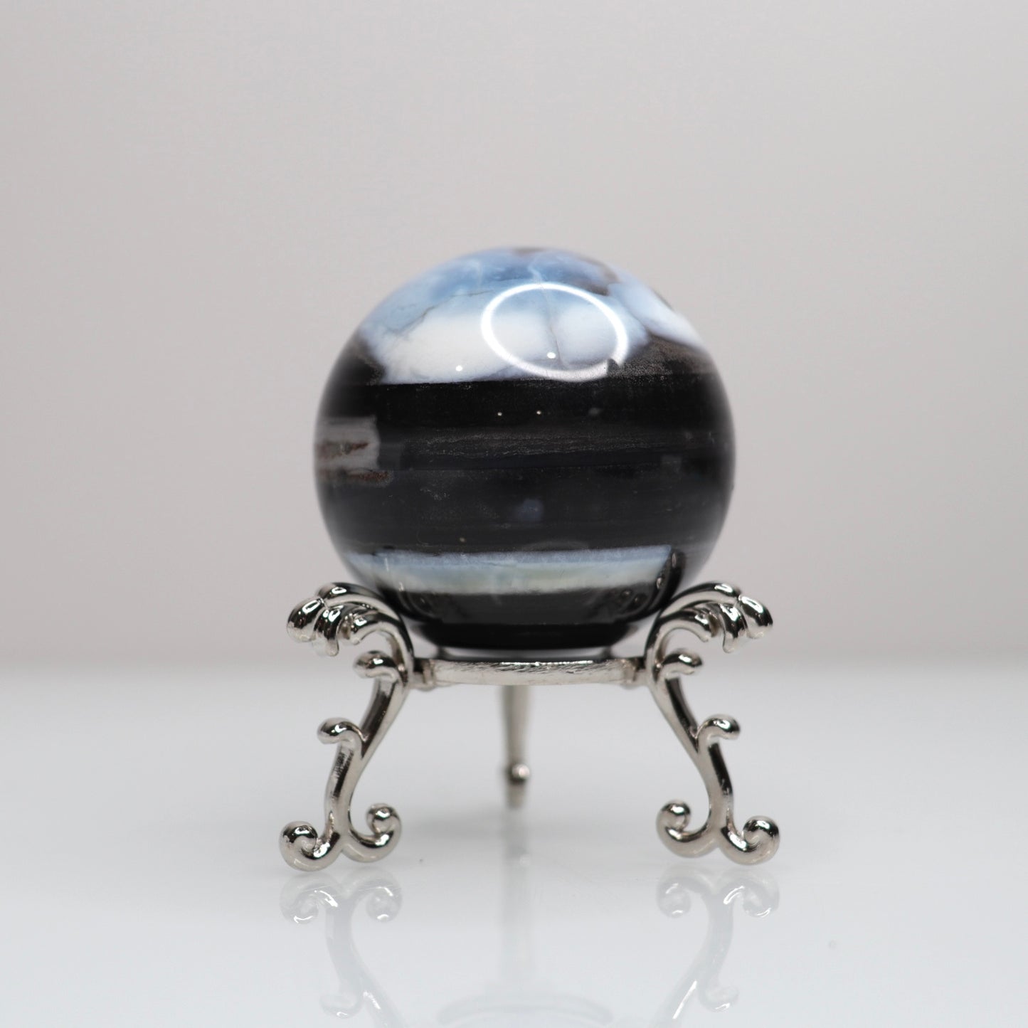 Blue Opal Sphere 9