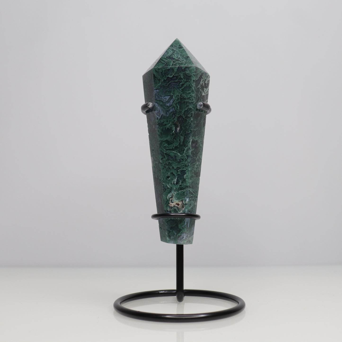 Moss Agate Wand 3
