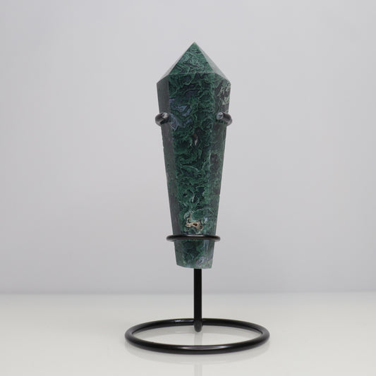 Moss Agate Wand 3