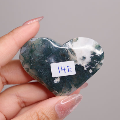 Moss Agate Heart | 3
