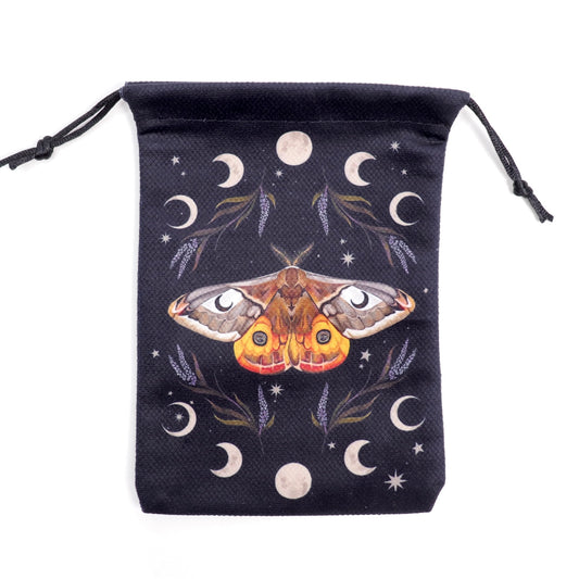 Moth/ Moon Phase Pouch