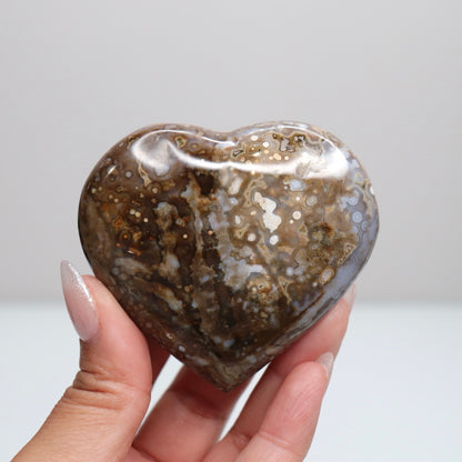 Ocean Jasper Heart | O