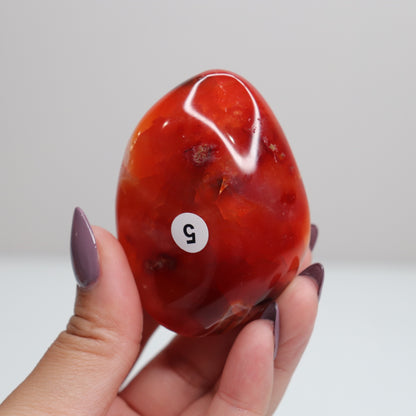 Carnelian Palm Stone 5