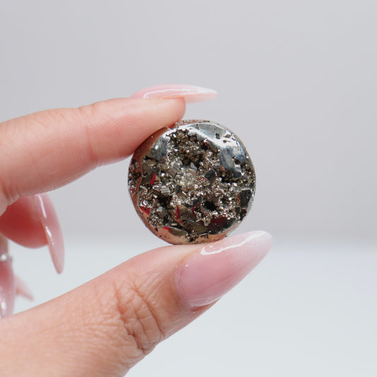 Pyrite Medallion 8