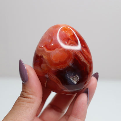 Carnelian Palm Stone 9